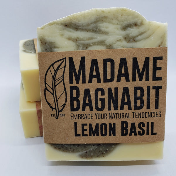 Lemon Basil soap bar