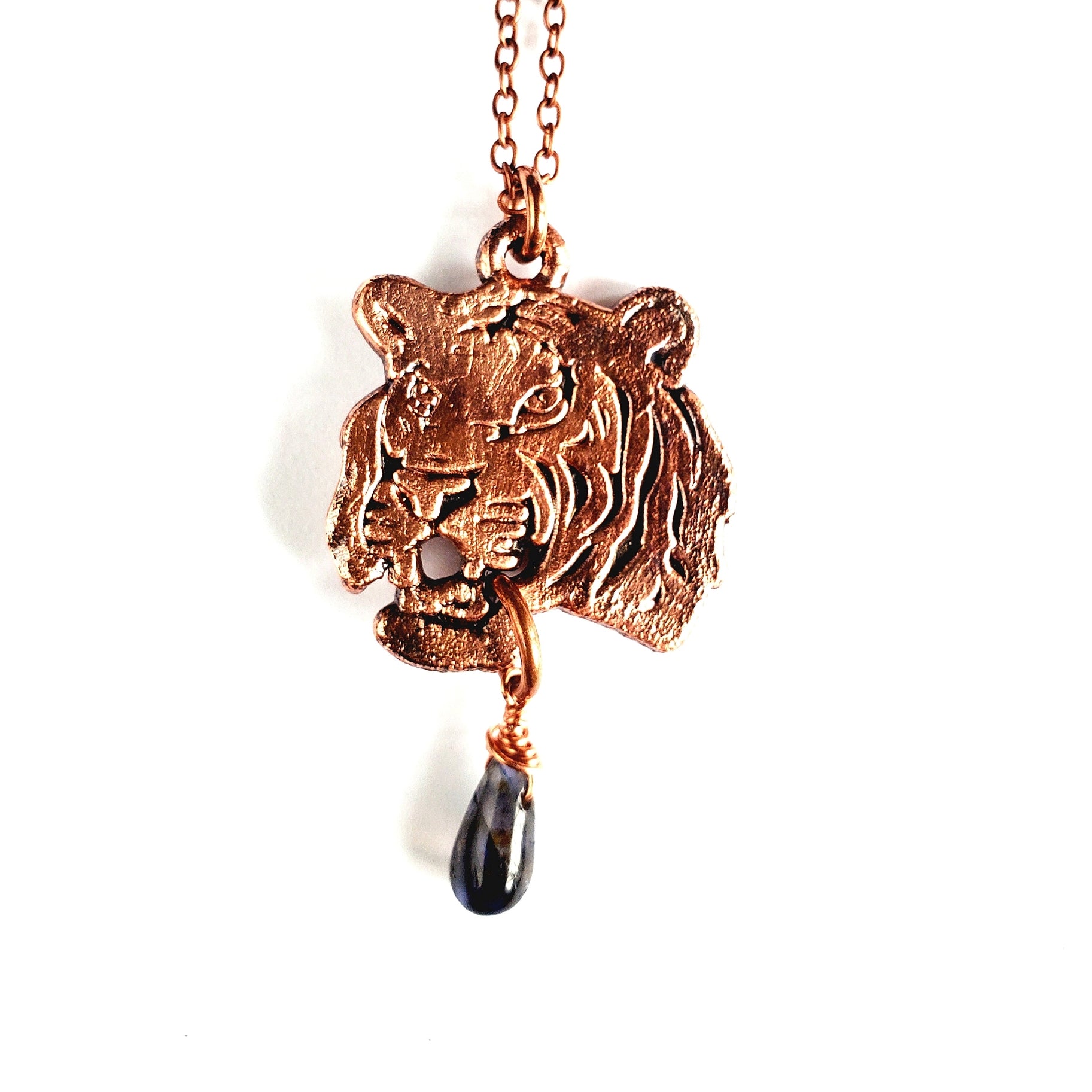 Sapphire Water Tiger necklace