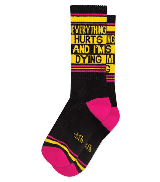 Everything Hurts socks