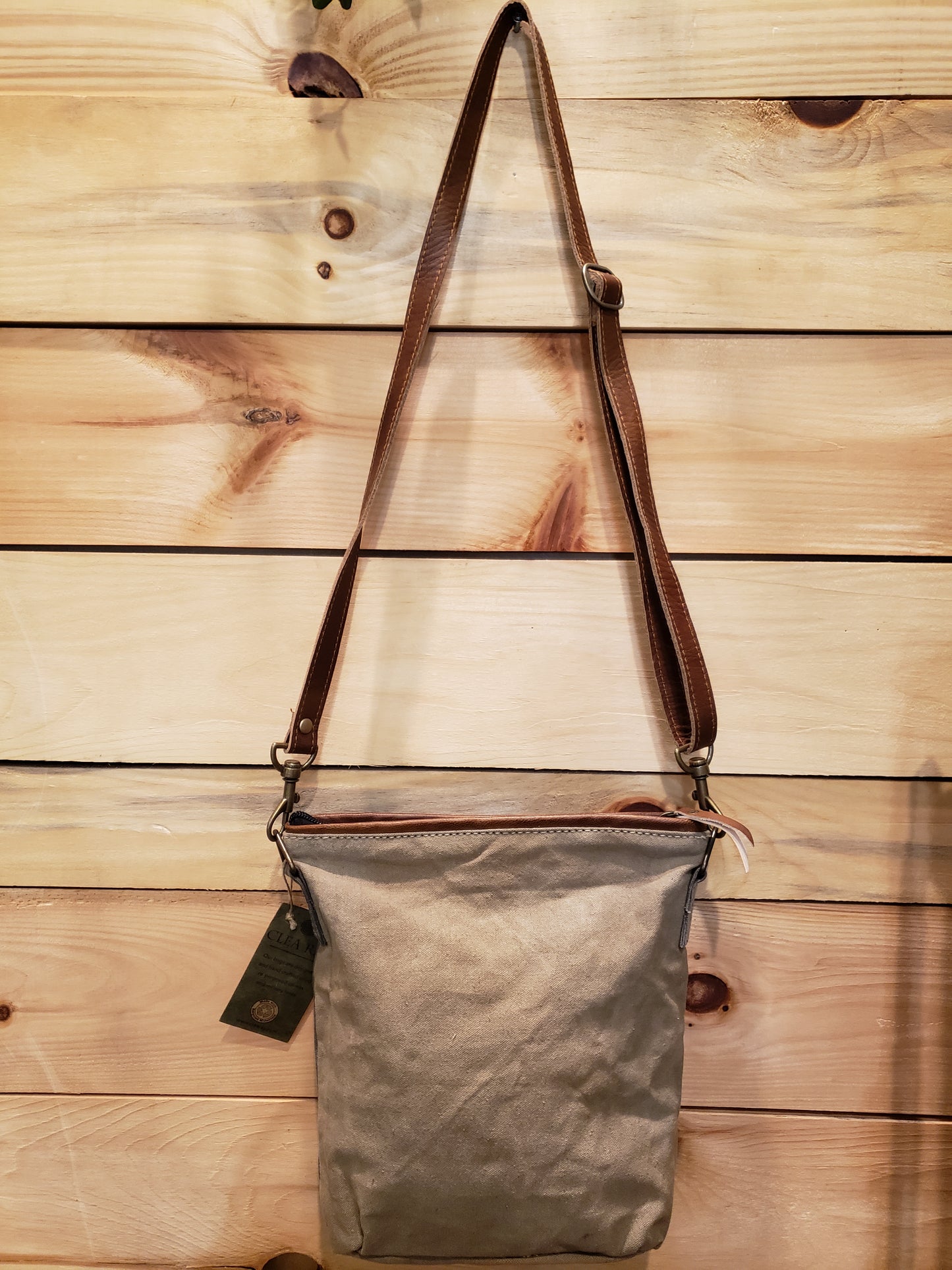 La Lune canvas handbag