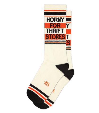 Horny for Thrift Stores socks