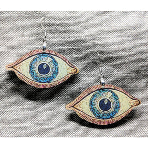 Eyeball earrings