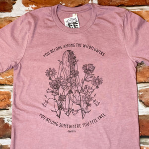 Wildflowers unisex Tshirt