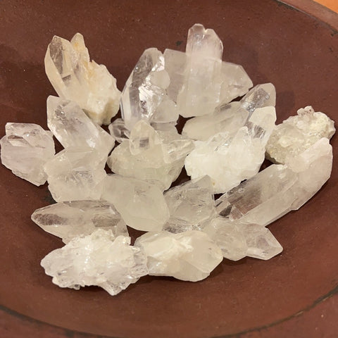 Quartz clusters, small