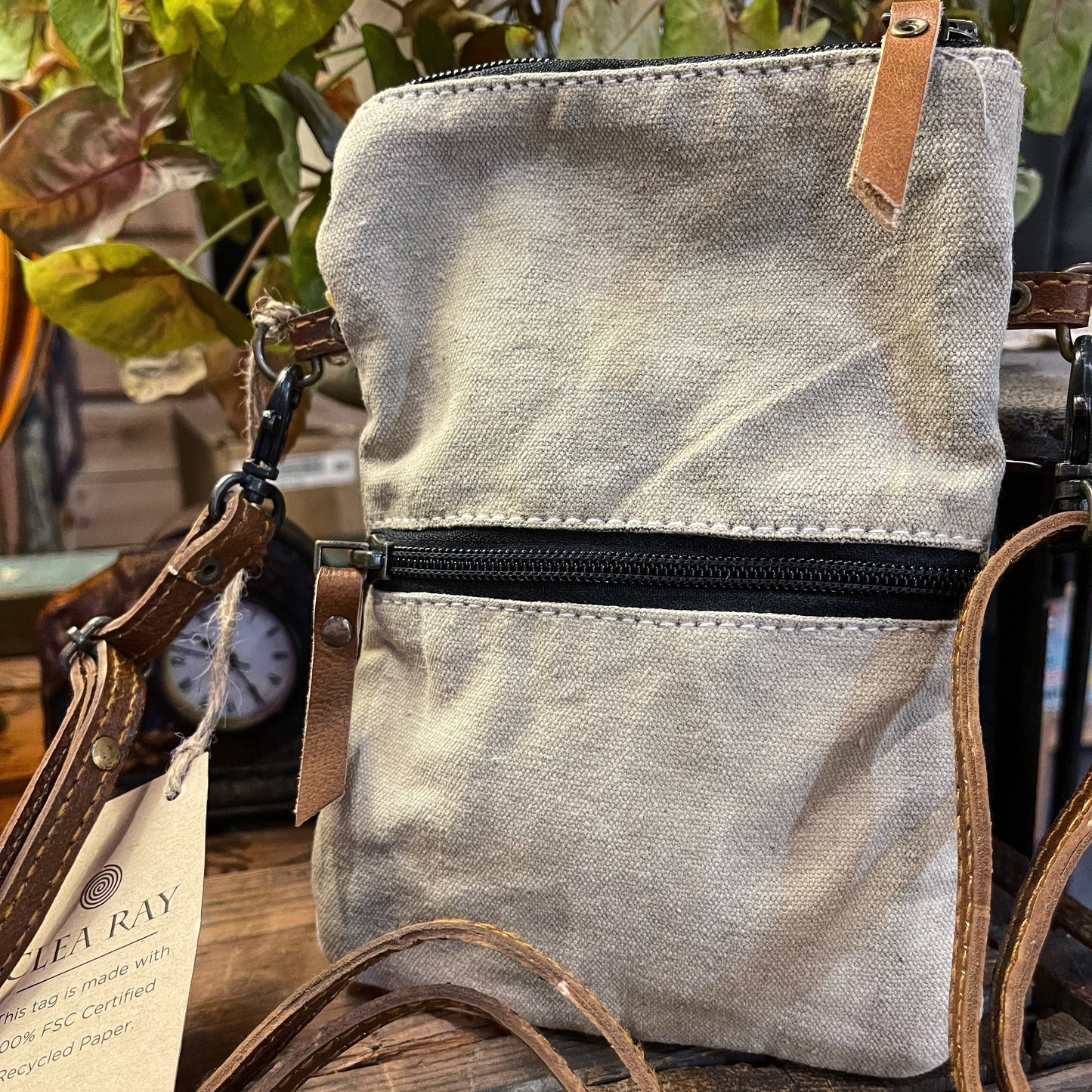 Bike Lady passport bag