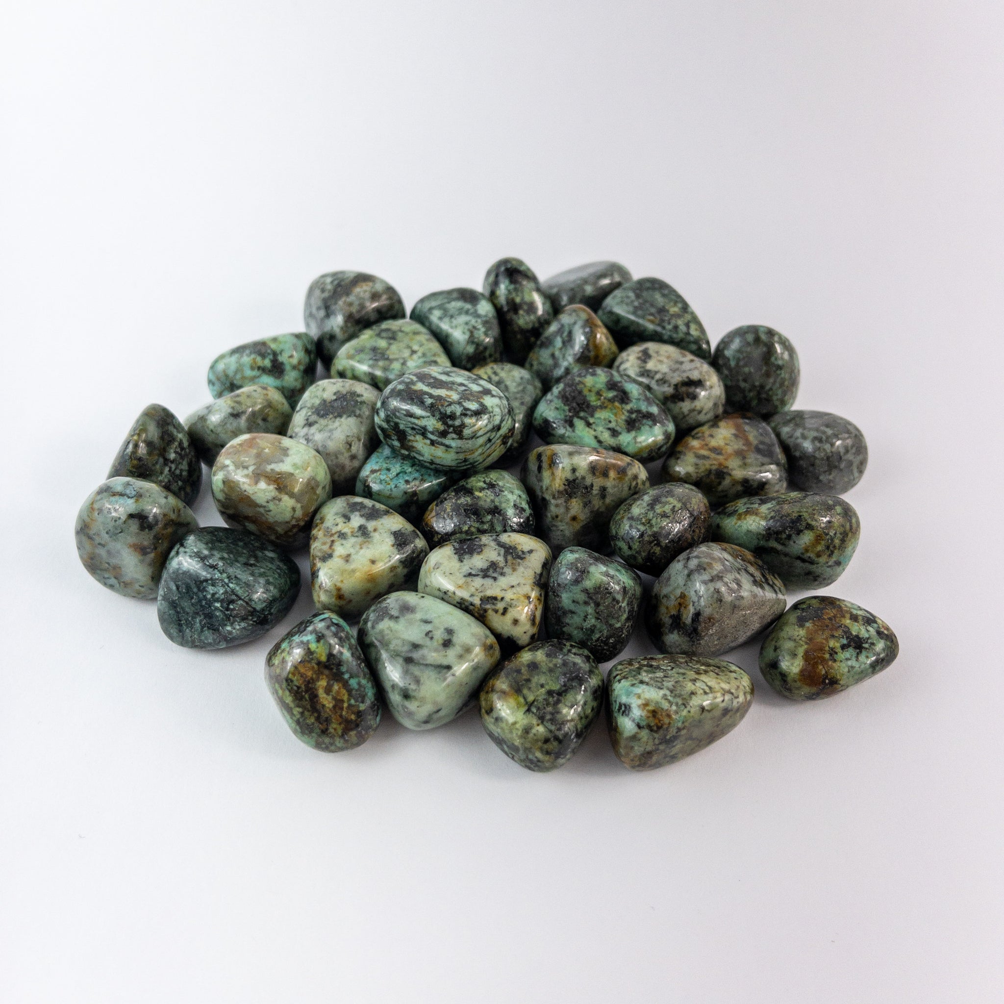 African Turquoise tumbled
