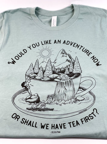 Adventure Tea unisex tshirt