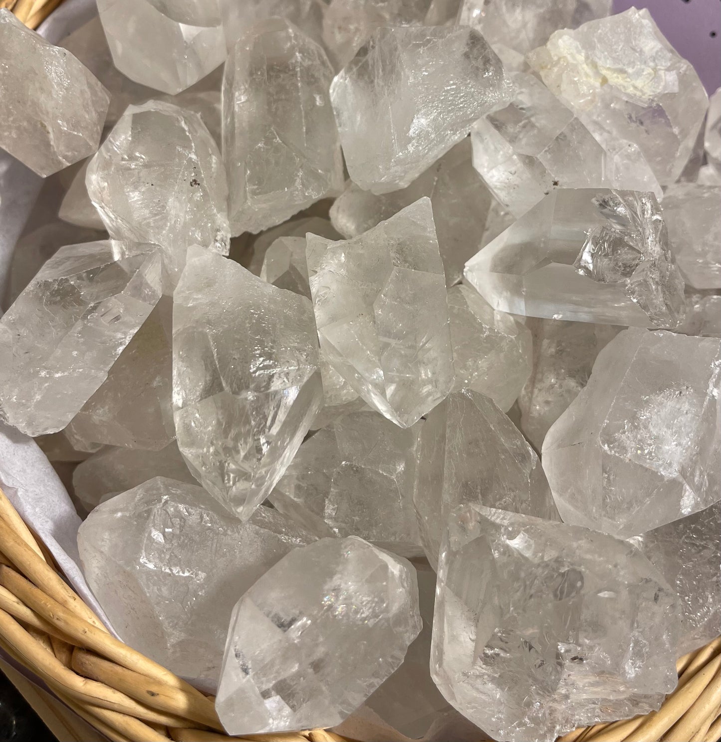 Quartz points large