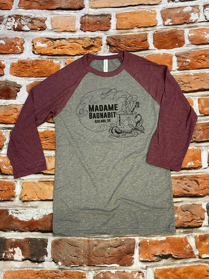 Madame Bagnabit Teacup raglan - unisex