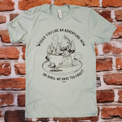 Adventure Tea unisex tshirt