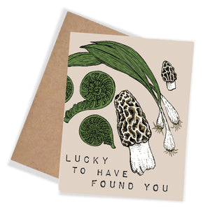 Lucky to have Found You card