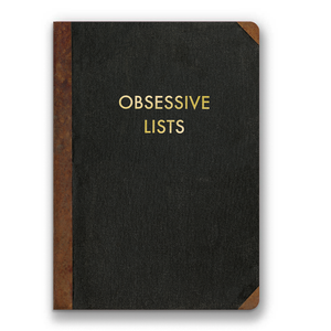 Obsessive Lists notebook