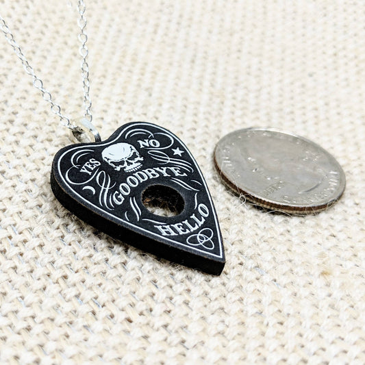 Planchette necklace