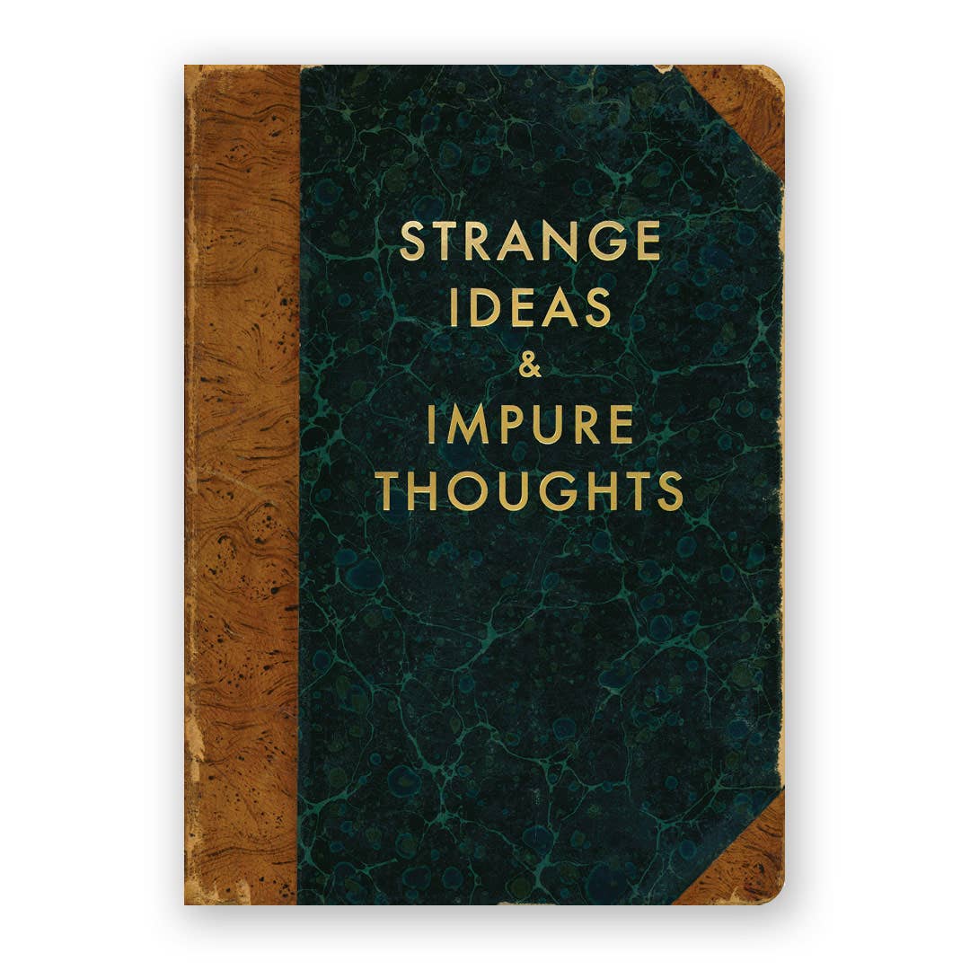 Strange Ideas & Impure Thoughts notebook