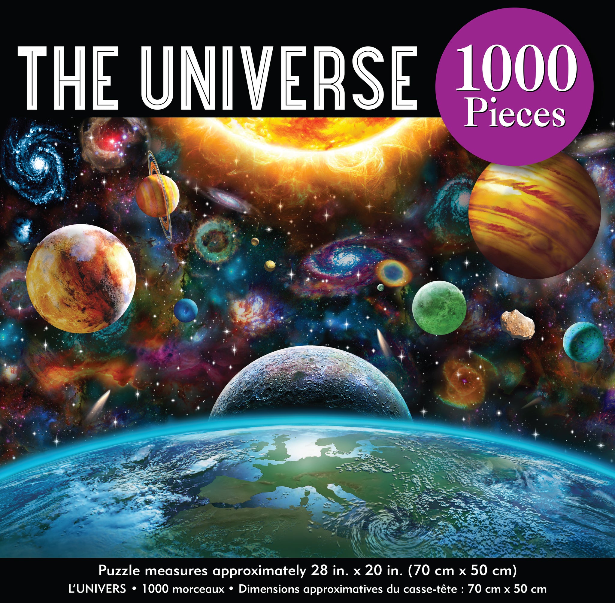 The Universe puzzle 1000pc